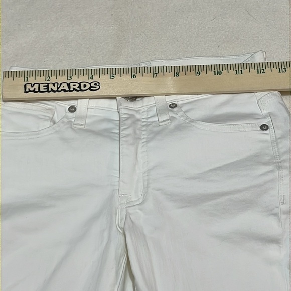 Madewell HIgh Rise Skinny Jeans‎ Womens Size 24S White - Picture 4 of 11